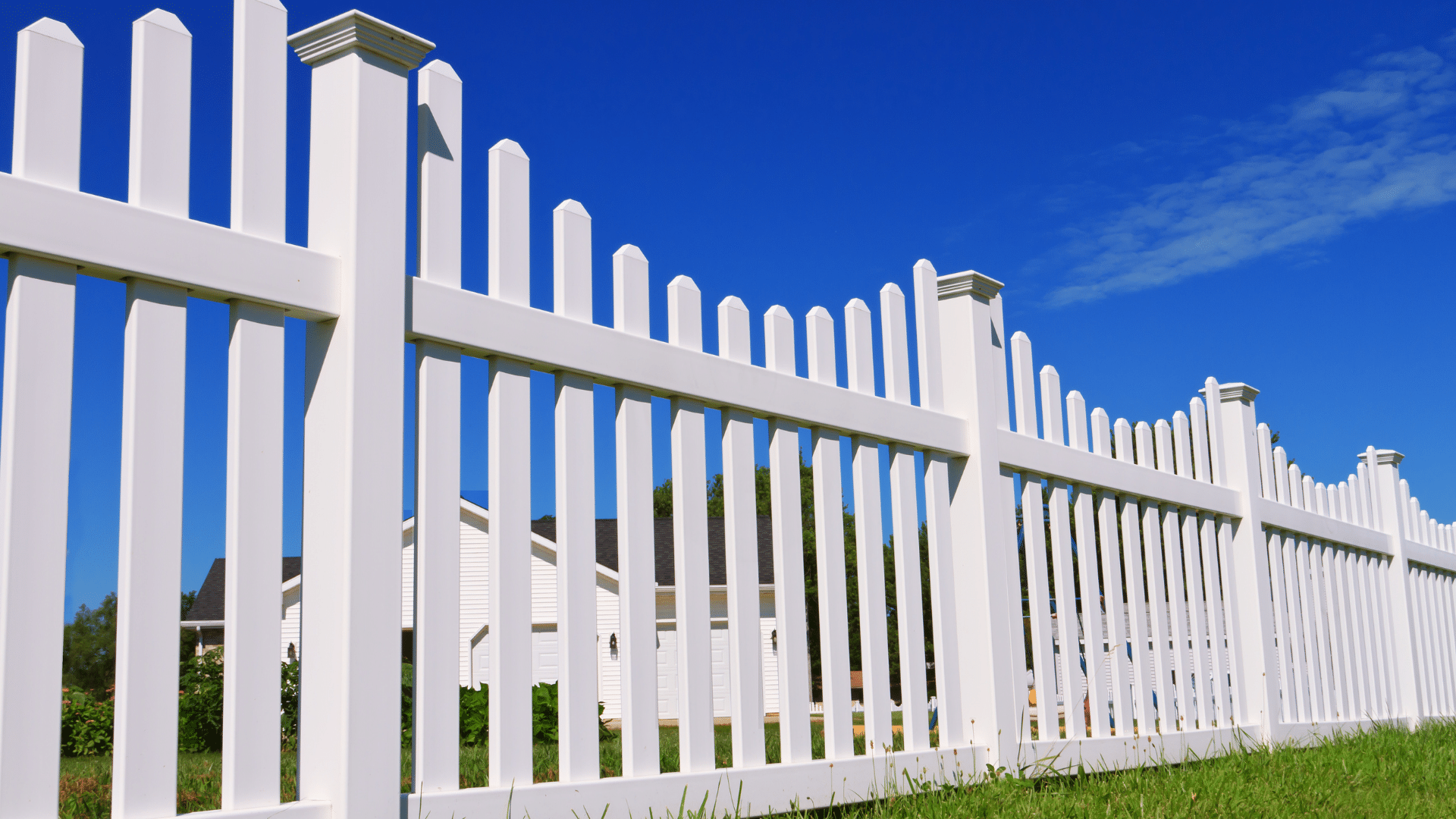 Fence Builders Vinyl Short Laps Custom Fence & Backyards SC