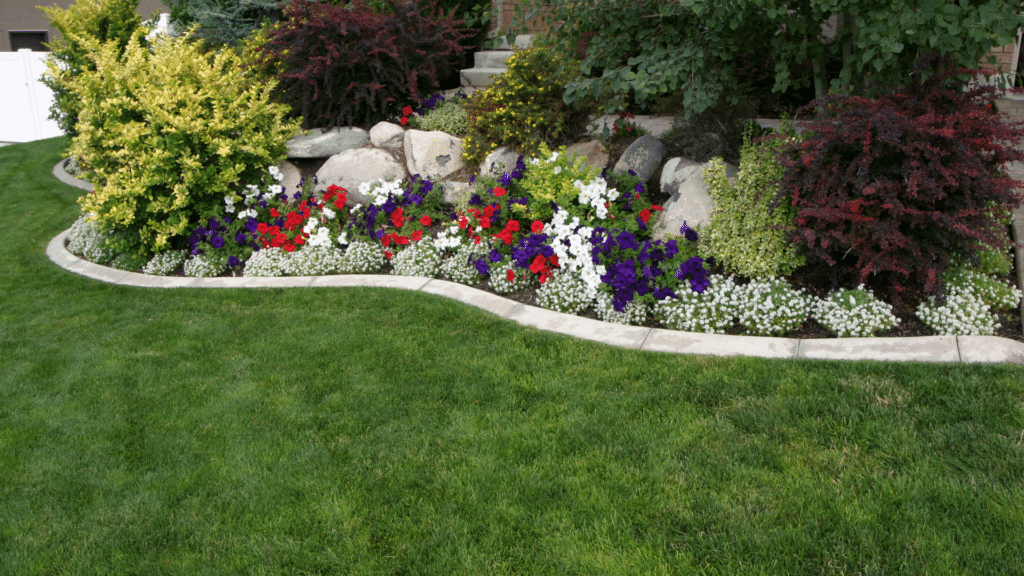 Landscaping Services Flower Bed Laps Custom Fence & Backyards SC