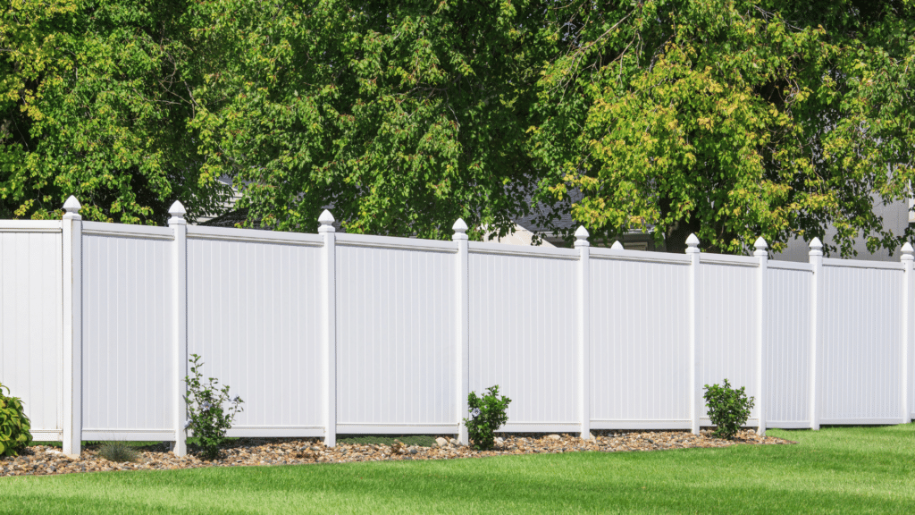 Vinyl Fence Installation Project Laps Custom Fence & Backyards SC