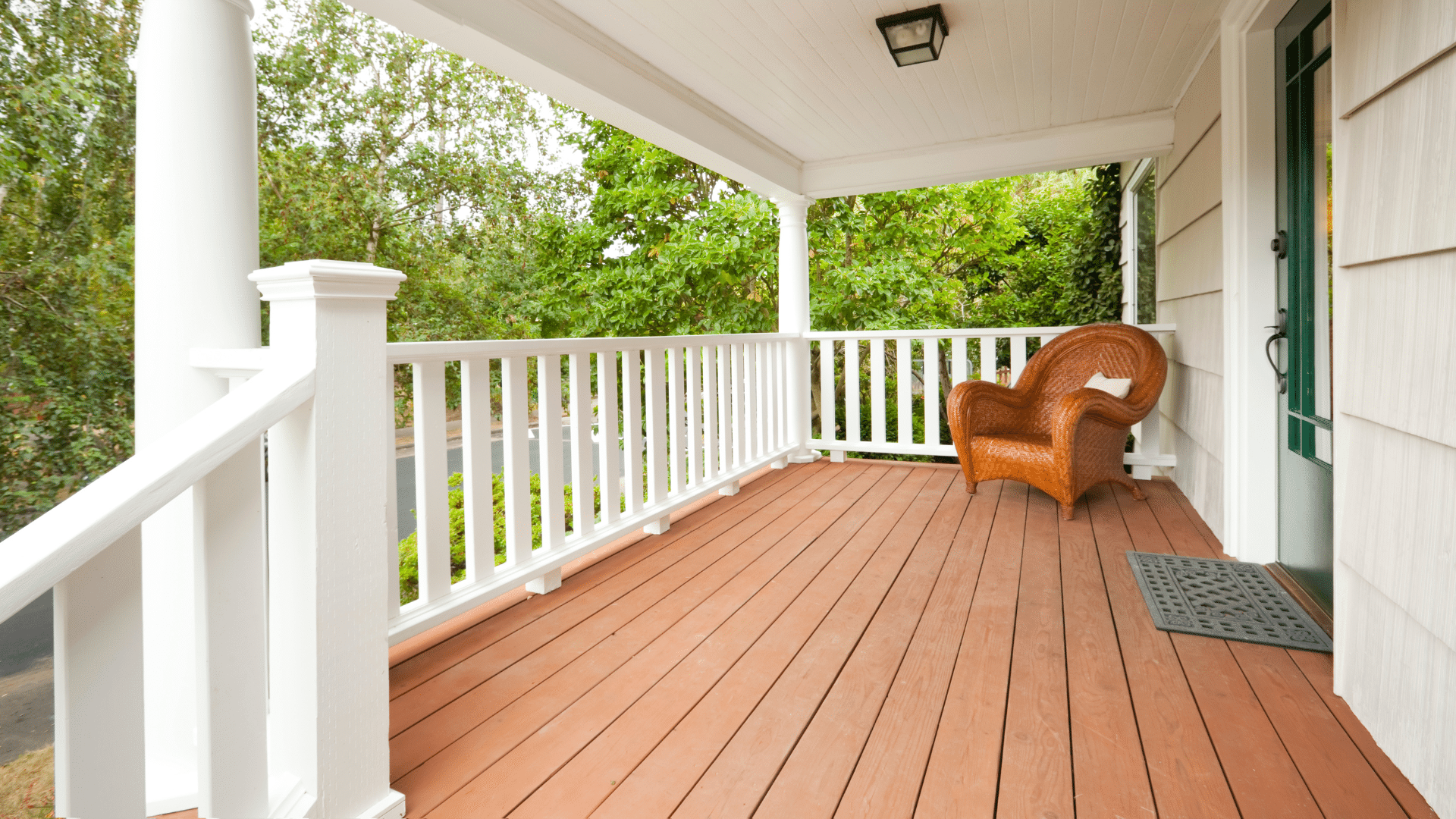 Deck Building Project Finish Wood Railing Laps Custom Fence & Backyards SC