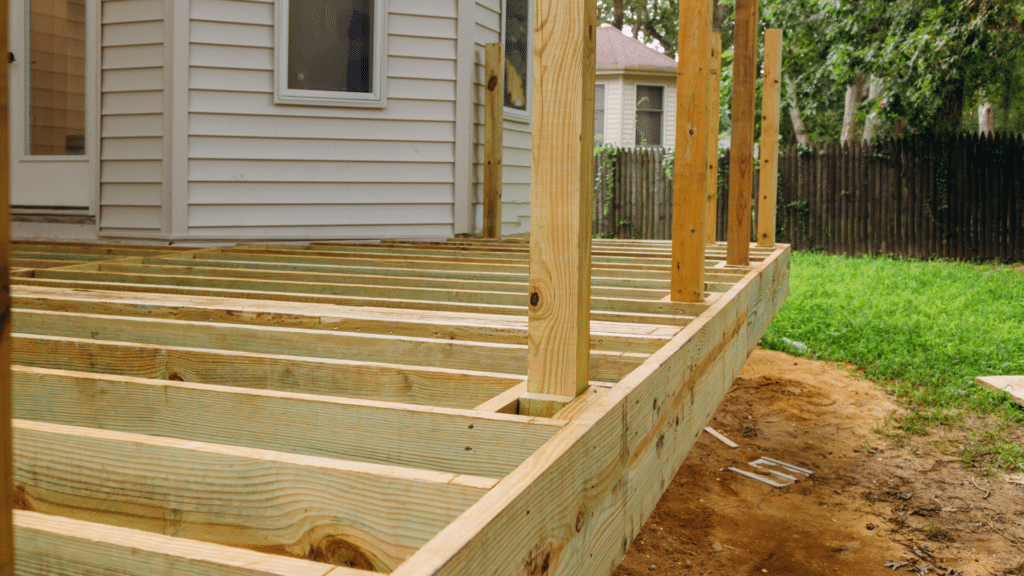 Deck Building Project Start Laps Custom Fence & Backyards SC