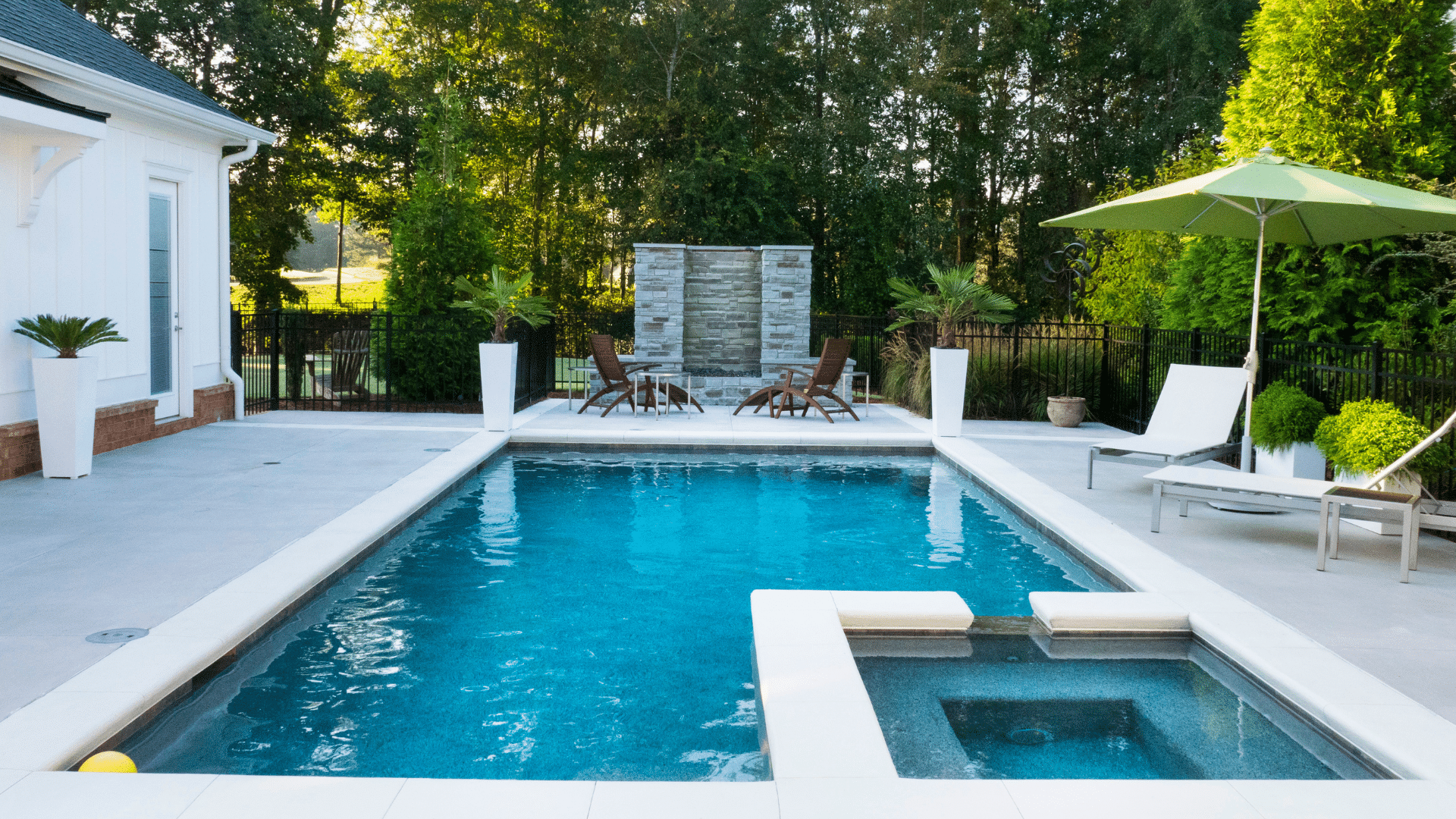 Pool Installation Contractors Concrete Laps Custom Fence & Backyards SC