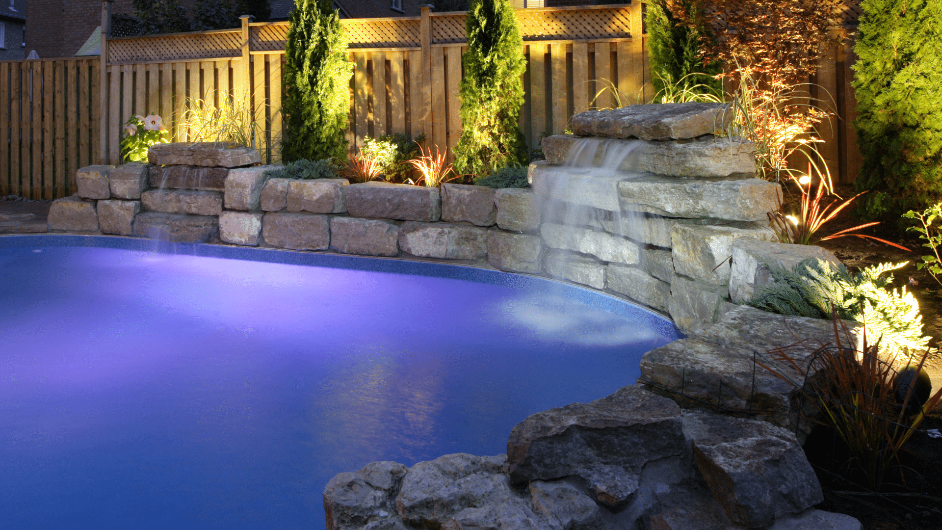 Pool Installation Contractors Lights Laps Custom Fence & Backyards SC